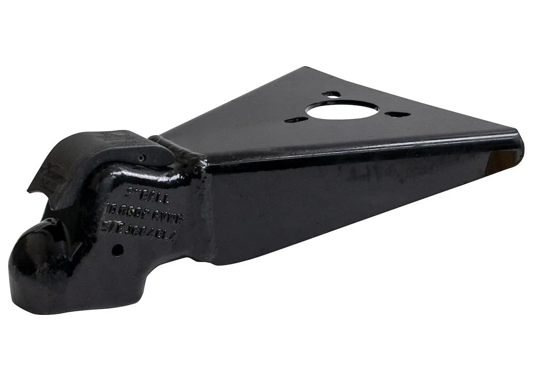 16698-81 – DEMCO Trailer Coupler, Class A-Frame Tongue Weld-On 10000 Pound GVRW 2 Inch Ball E-Z Latch Painted Black